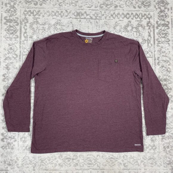 Noble Outfitters T Shirt The Best Full Flex Work Men’s Long Sleeve Size 2XL XXL - Picture 1 of 6
